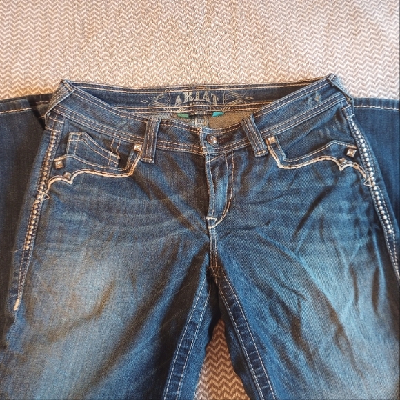 Ariat Turquoise Denim - Picture 2 of 3